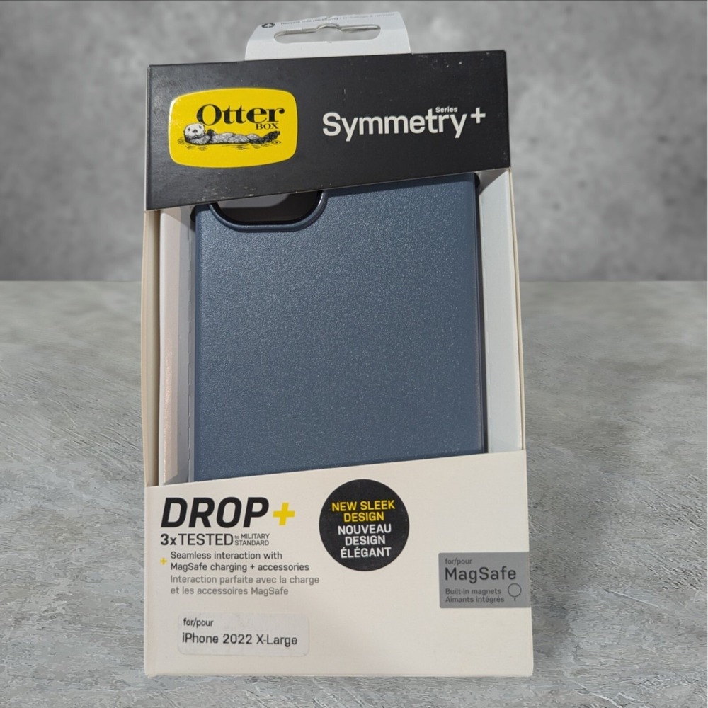 A1N OtterBox Symmetry+ MagSafe Case For Apple‎ iPhone 14 Plus In Blue